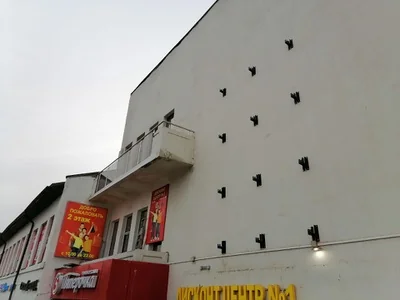 Уличный LED-экран на торговый центр