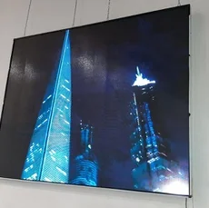 LED-экран для автосалона «Хонда», длина 2880мм, высота 2240мм, площадь 6.45м2, шаг пикселя 3.07мм, интерьерная яркость 1200кд
