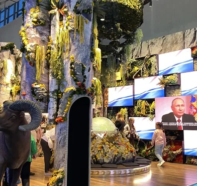 LED-экран для выставочного стенда для ВДНХ