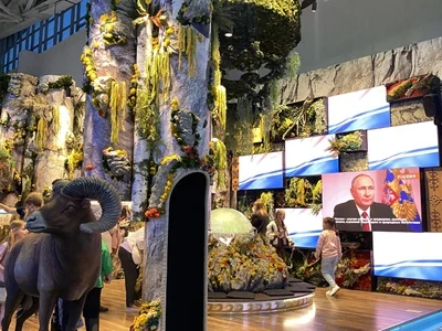 LED-экран для выставочного стенда для ВДНХ