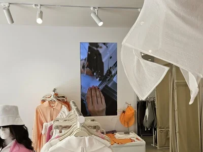 Светодиодный экран для магазина одежды